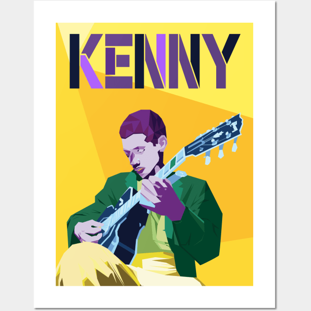 Kenny Burrell Wall Art by JAMOFX